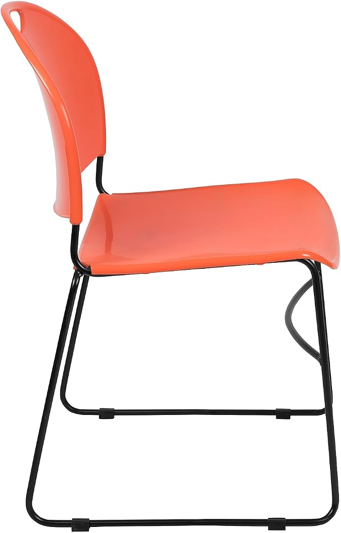 Flash Furniture HERCULES Series 5 Pack 880 lb. Capacity Orange Ultra-Compact - Image 8