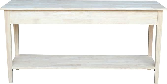 IC International Concepts Spencer Server Extended Length Console Table - Image 4