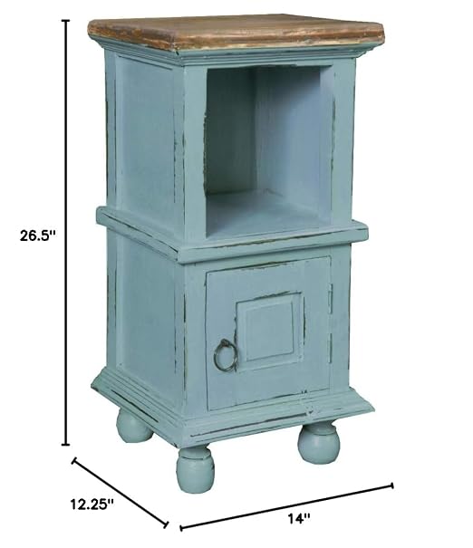 Sunset Trading Shabby Chic Cottage End Table - Image 2