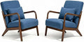 Set of 2 Mid Century Modern Accent Chair by Unknown