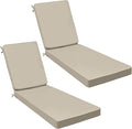 AAAAAcessories Outdoor Chaise Lounge Cushions, Fade-Resistant, Waterproof Patio by AAAAAcessories