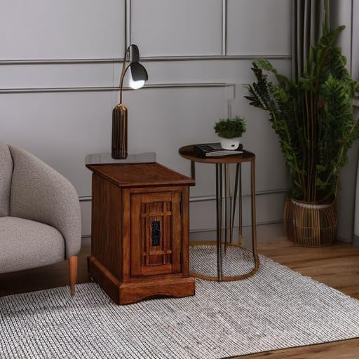 Leick Home Mission Narrow End Table, Solid Wood, - Image 7