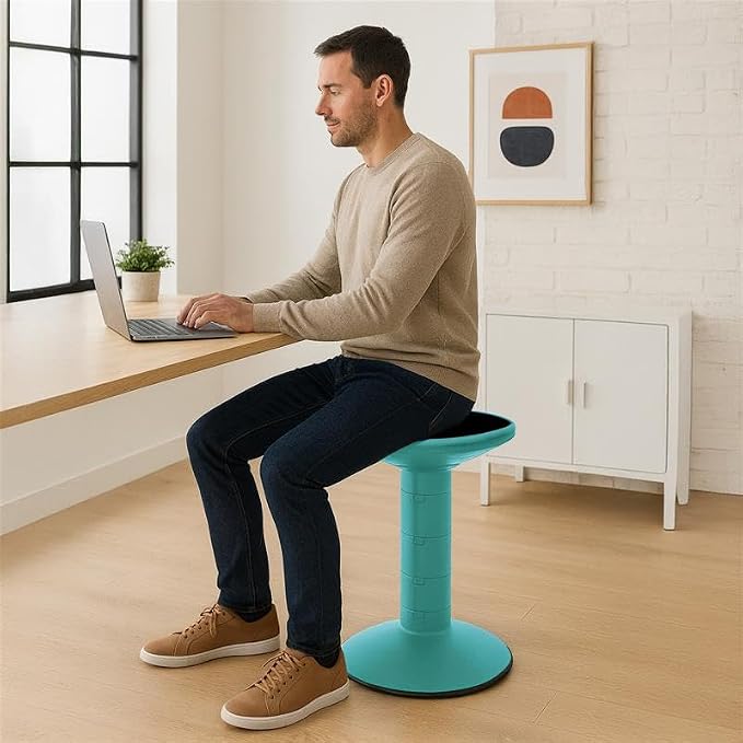 Storex Active Tilt Stool – Ergonomic Seating - Image 2