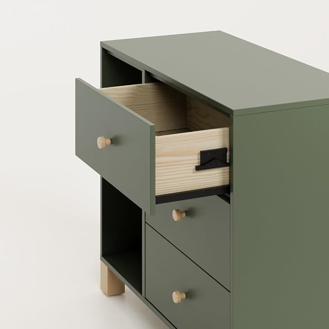 Storkcraft California 3 Drawer Combo Dresser – GREENGUARD Gold Certified - Image 10