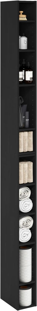 Furinno Fulda Book Shelf, 10-Tier Bookshelf, Space Saving Storage Shelf Bookcase by Furinno-FitsYourSpaceFitsYourBudget