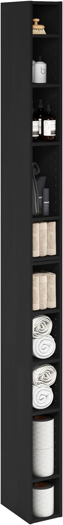 Furinno Fulda Book Shelf, 10-Tier Bookshelf, Space Saving Storage Shelf Bookcase by Furinno-FitsYourSpaceFitsYourBudget