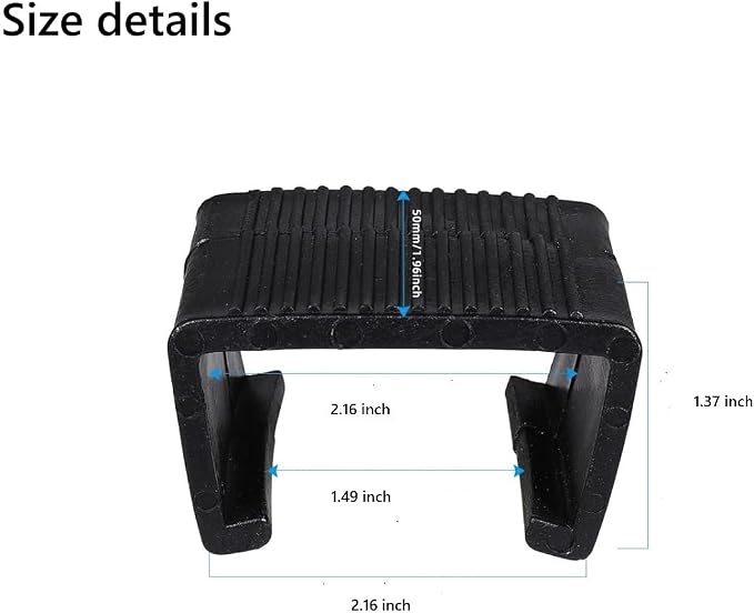 SUQ I OME Pack of 10 Outdoor Patio Garden Wicker Rattan Furniture Aligment Sofa - Image 2