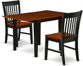 East West Furniture NDNO3-BCH-W 3 Piece Dinette Set by EastWestFurniture