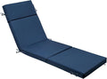 Outdoor Chaise Lounge Cushion 72" x 21" x 3", 4-Section Folding Patio Lounge by VOGVOG