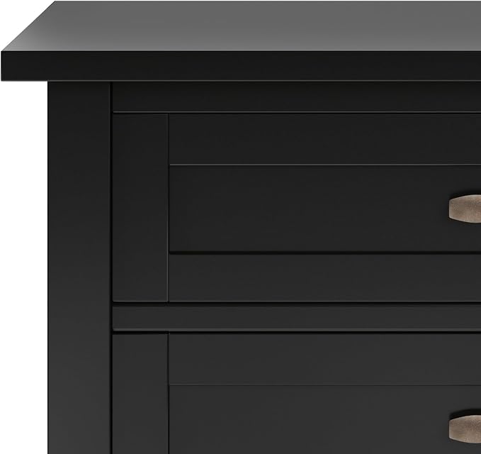 SIMPLIHOME Warm Shaker Bedside Table - Image 6