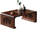 Vintage End Table, Japanese Style Tatami Coffee Tables Mortise and Tenon by Unknown