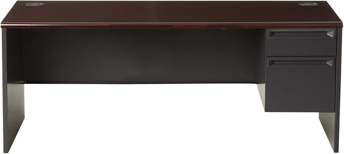 HON 38856RNS 38000 72 by 24 by 29-1/2-Inch Single Right Pedestal Credenza - Image 4