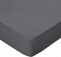 Stretchy Queen Fitted Sheet for 4 Inch Low Profile Mattress by ABSENK