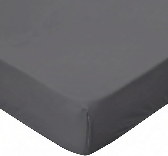 Stretchy Queen Fitted Sheet for 4 Inch Low Profile Mattress by ABSENK
