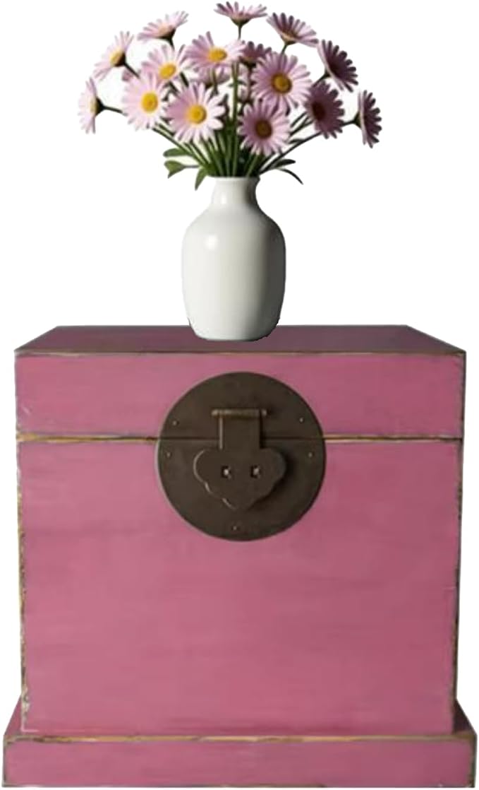 Chinese Inspired Cabinets Distressed Petite Elmwood Chinese Ming Cabinet by Unknown