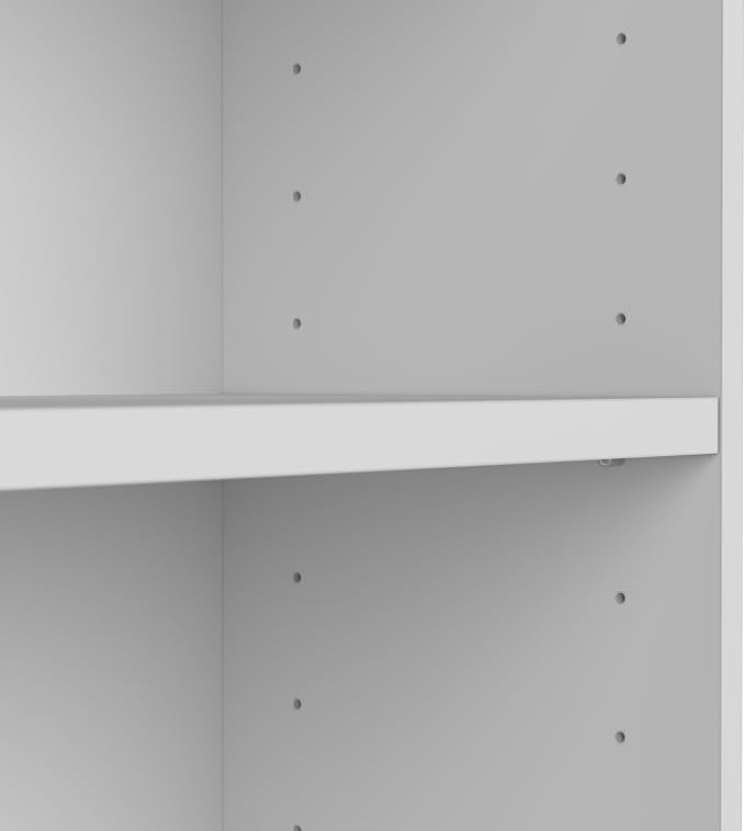 Bush Home Tall 5 Shelf Bookcase, 5 Tier Bookshelf Storage Cabinet - Image 8