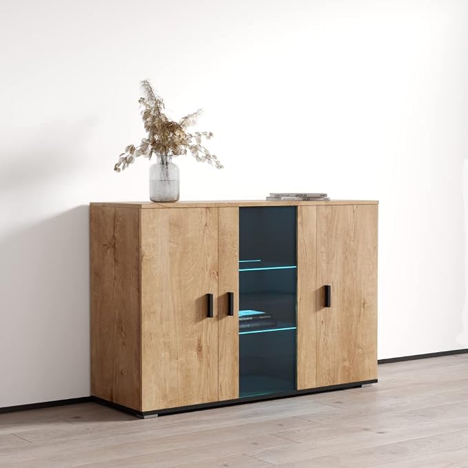 Meble Furniture Soho S7 3D Modular Sideboard — 3 Doors - Image 3
