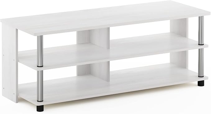 Furinno Sully TV Stand, 3-Tier Rectangular Entertainment Center - Image 5