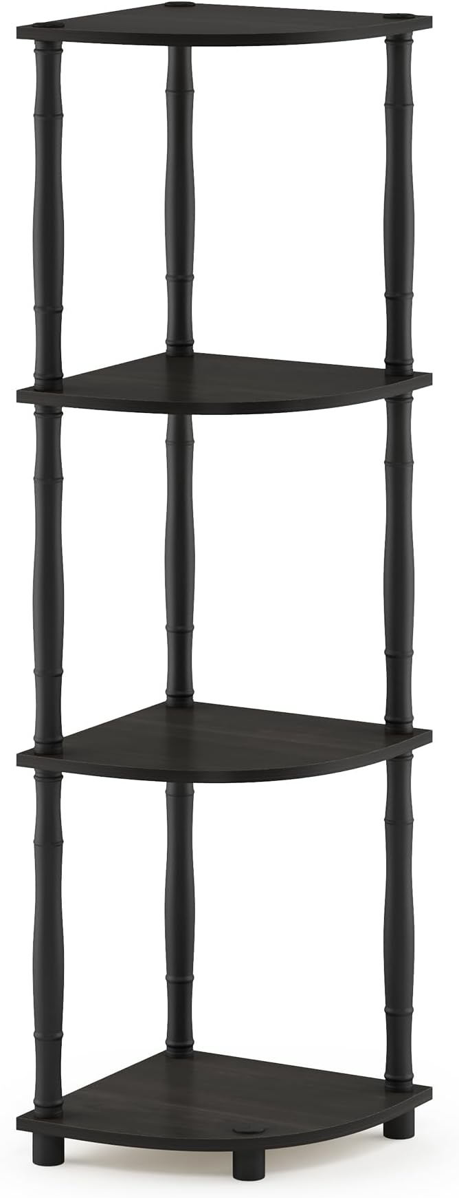 Furinno Turn-N-Tube 4-Tier Corner Display Rack Multipurpose Shelving Unit - Image 4