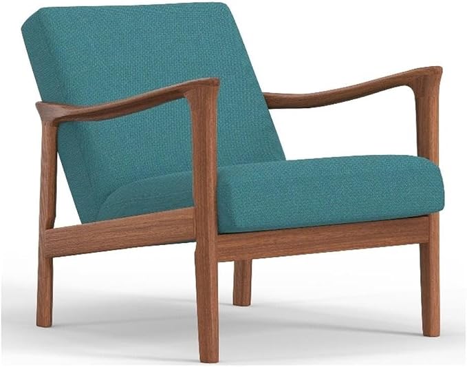 Alpine Furniture Zephyr Lounge Chair in Turquoise by AlpineFurniture