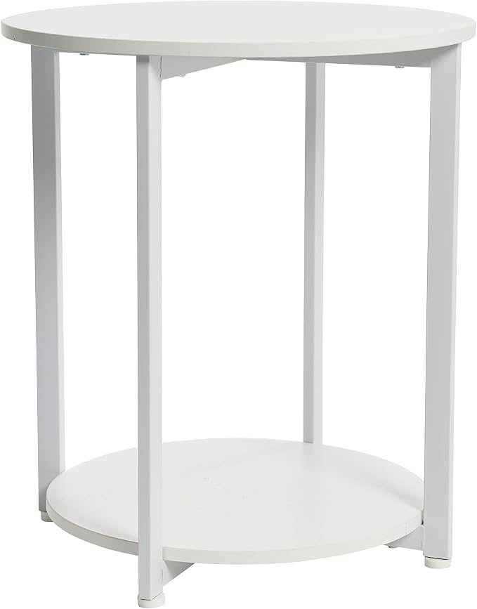 Household Essentials Jamestown Round Side End Table - Image 5