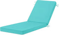 Chaise Lounge Cushions Outdoor, 4 Adjustable Ties Lounge Chair Cushions by HOMELYSIAN
