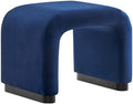 Modway Koda 24" Performance Velvet Upholstered Waterfall Stool or Side Table in by Modway