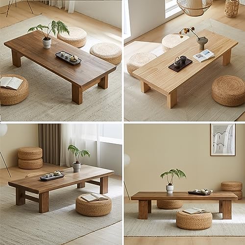 Vintage Japanese Rectangular Floor Table - Image 3