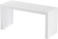 Bamboo Indoor Long Dining Bench, Outdoor Modern Wood Benches 35 Inch Bamboo by Unknown