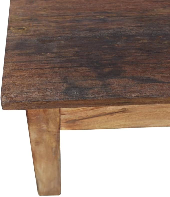 Coffee Table Solid Reclaimed Wood 38.6"x28.7"x17.7", End Tables, Living Table - Image 6