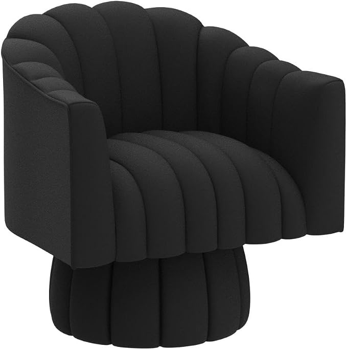 Dewhut Swivel Accent Chair, 360° Swivel Barrel Chair - Image 5