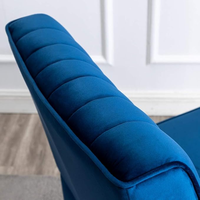 Container Furniture Direct Reese Mid Century Modern Accent Chairs Set of 2 - Image 8