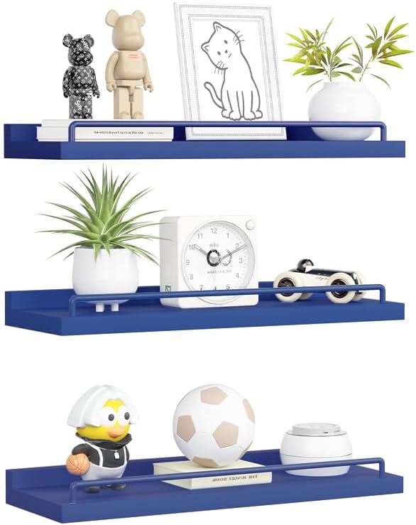 RYOFOBETTO Floating Shelves, Bathroom Decor Shelves Over Toilet, Farmhouse Wall by RYOFOBETTO
