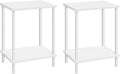 HOOBRO End Tables Set of 2, Small Side Table, Nightstand by HOOBRO