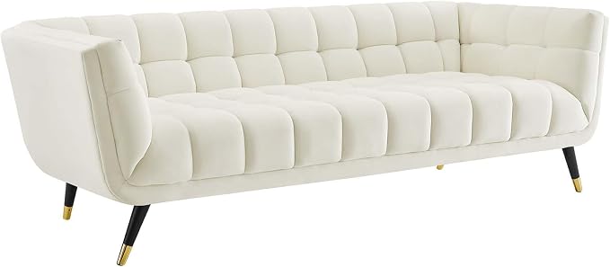 Modway Adept Contemporary Mid-Century Modern Performance Velvet Upholstered - Image 3