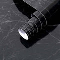Arthome Black Marble, 35.4x120 Inches Peel and Stick Wallpaper, Marble Contact by ArthomeWALLDECOR