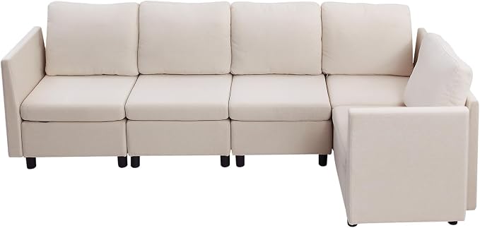 VEVOR Modular Sectional Sofa, Modern 5-Seater Modular Sofa - Image 9
