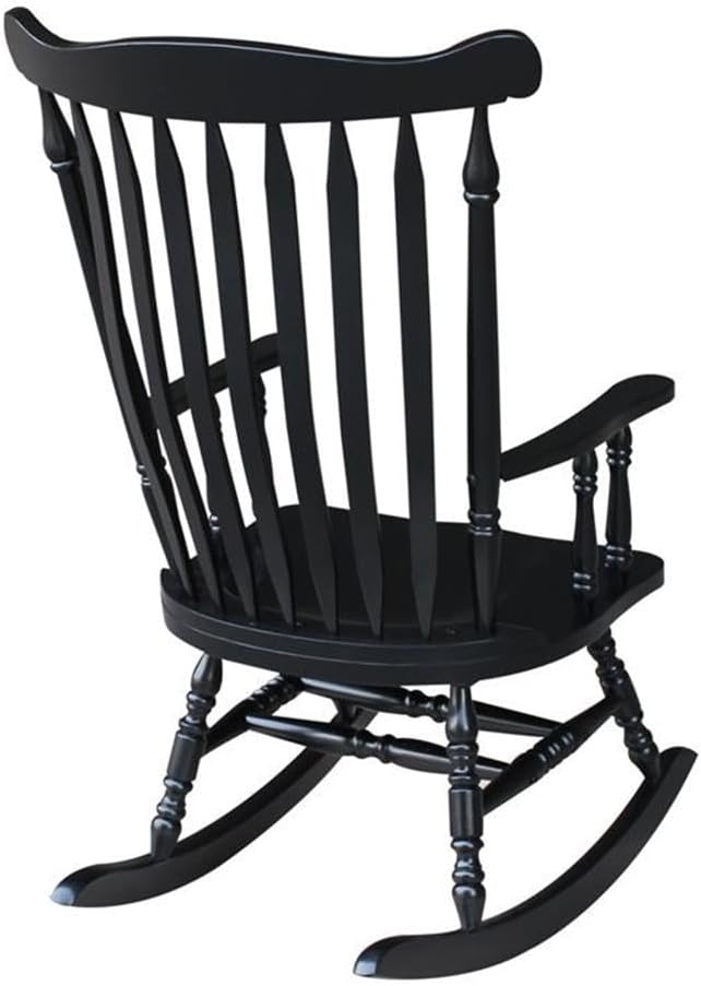 International Concepts Williamsburg Rocker Antique Black - Image 2