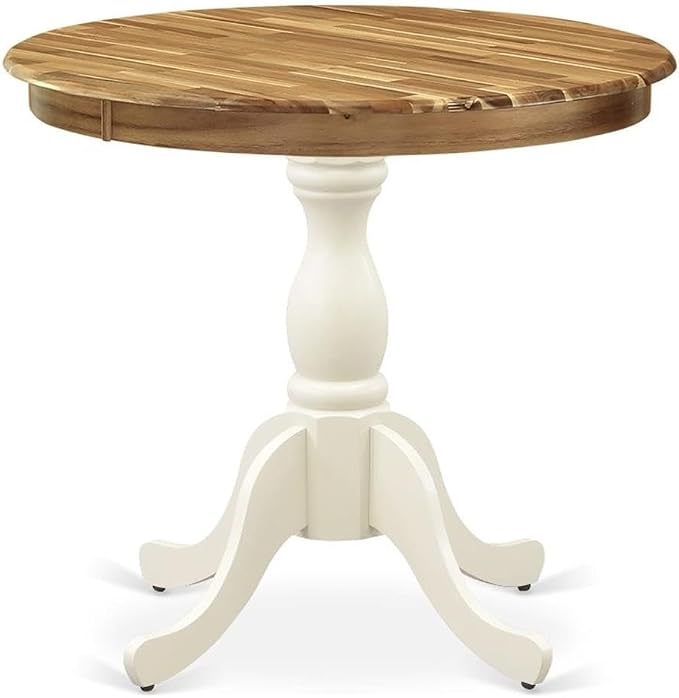 East West Furniture AST-NLW-TP Antique Modern Kitchen Table by EastWestFurniture