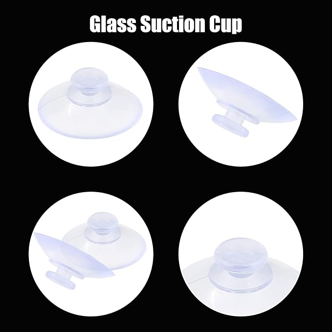 10 Pack Glass Table Suction Cups - 20mm Rubber Suckers - Image 3