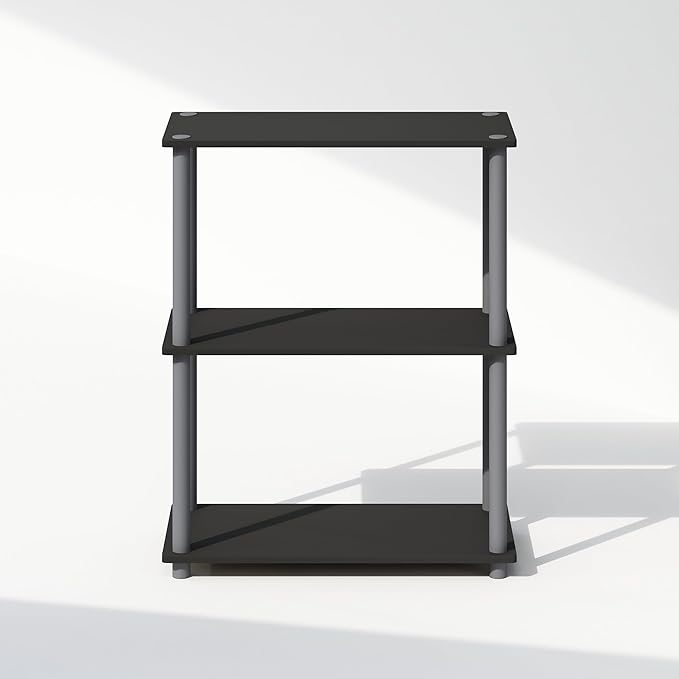 Furinno Turn-N-Tube Book Shelf, 3-Tier Bookshelf, Bookcase - Image 6