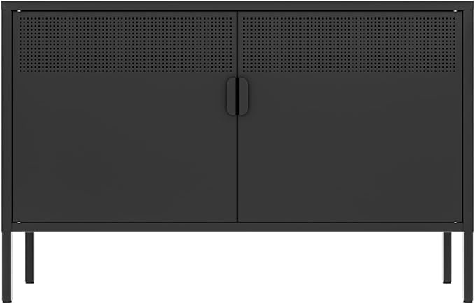 Washsemba 2 Door Storage Sideboard, Metal Storage Cabinet - Image 3