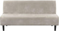 H.VERSAILTEX Real Velvet Futon Cover Armless Sofa Covers Sofa Bed Covers by HVERSAILTEX