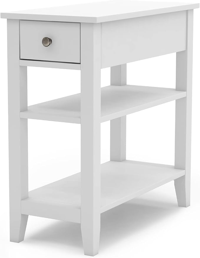 ChooChoo Side Table Living Room, Narrow End Table - Image 5