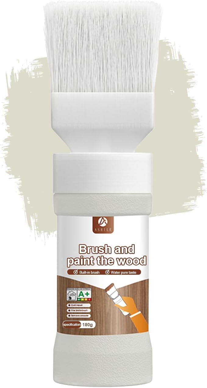 Glacier Blue Touch-Up Paint for Furniture, Metal No Sanding, Fast Drying by Anirun2-in-1PaintBrushRevolution