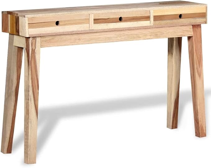 SKM Console Table Solid Reclaimed Wood by SKM