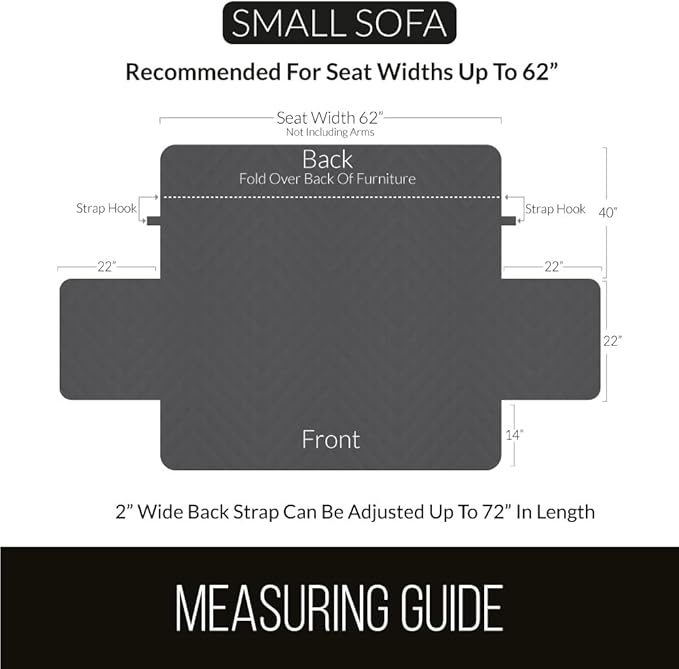 Sofa Shield® Couch Slip Covers for Dogs, Reversible Furniture Protector - Image 6