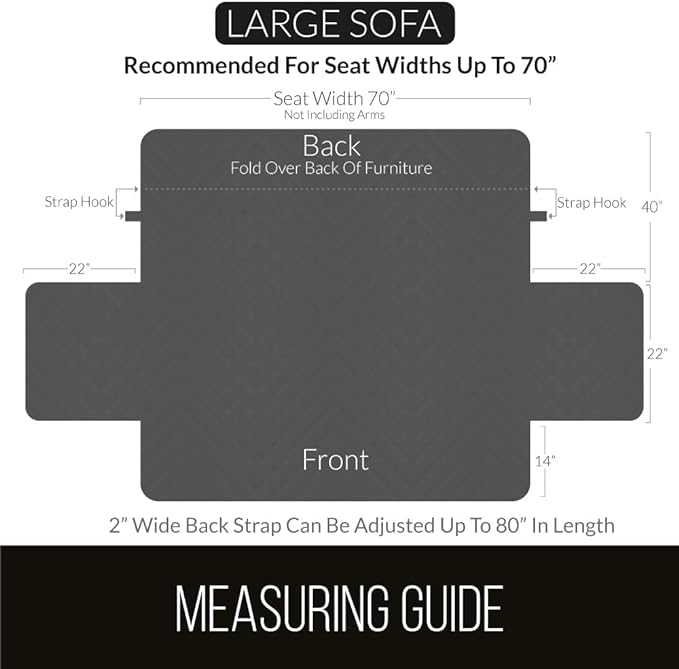 Sofa Shield® Couch Slip Covers for Dogs, Reversible Furniture Protector - Image 6