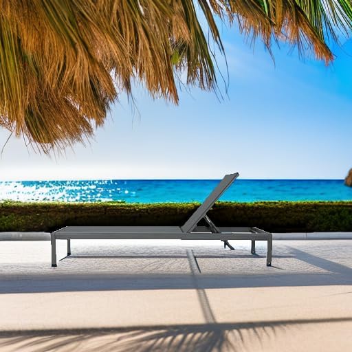 Christopher Knight Home Cape Coral Outdoor Aluminum Chaise Lounges - Image 6