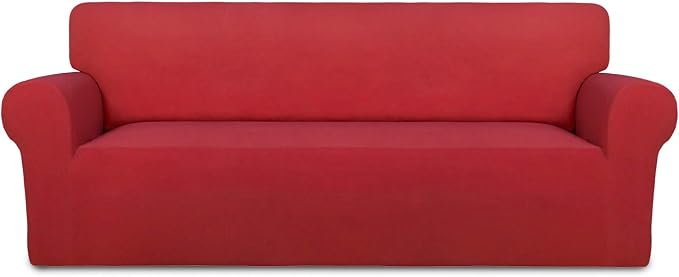 PureFit Super Stretch Sofa Slipcover – Spandex Non Slip Soft Couch Sofa Cover by PureFit